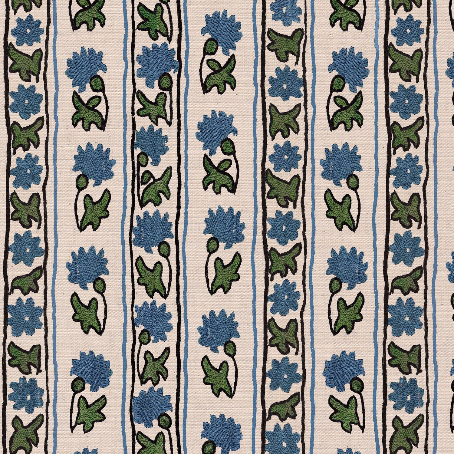 CW: Blue and green | BASE: Mercia Linen | HERO