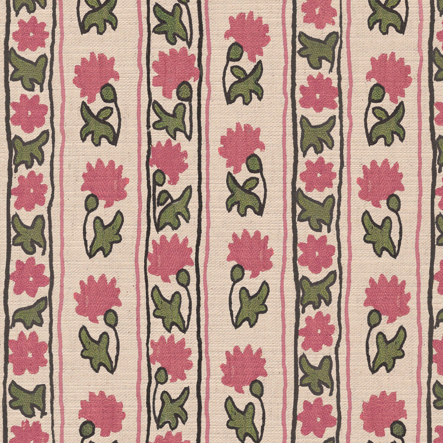 CW: Soft pink and green | BASE: Mercia Linen | HERO