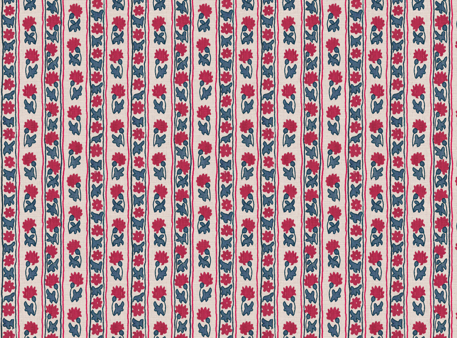CW: Warm red and blues | BASE: Mercia Linen