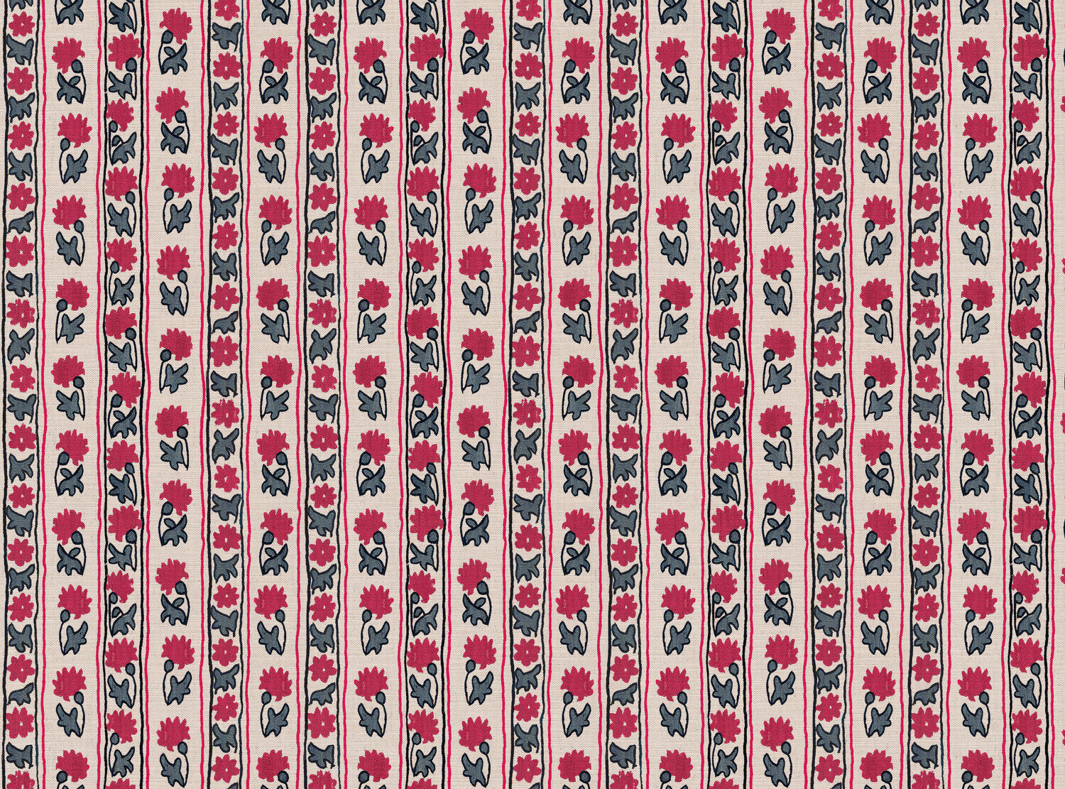 CW: Warm red and grey blue | BASE: Mercia Linen