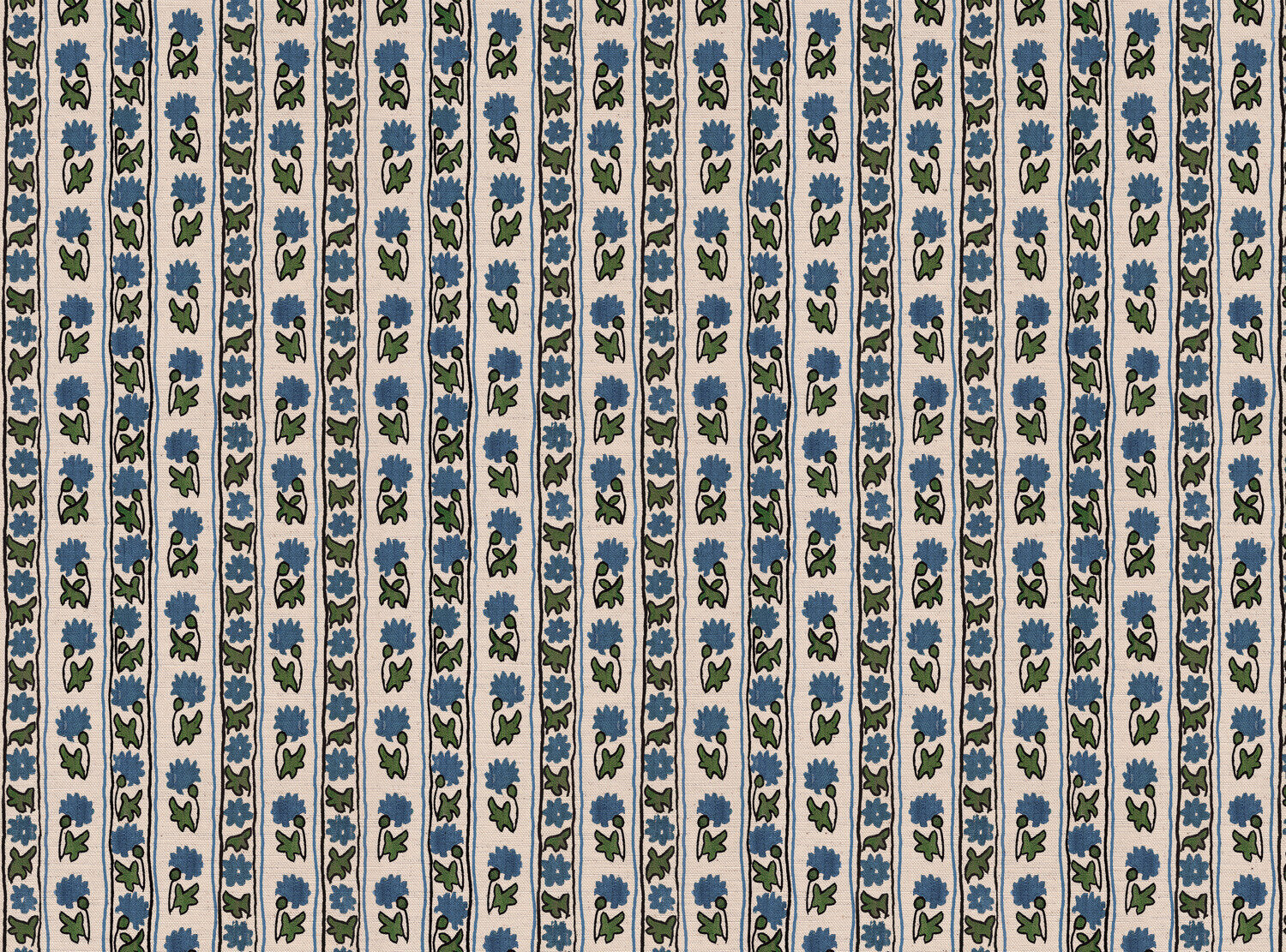 CW: Blue and green | BASE: Natural Luxury Linen