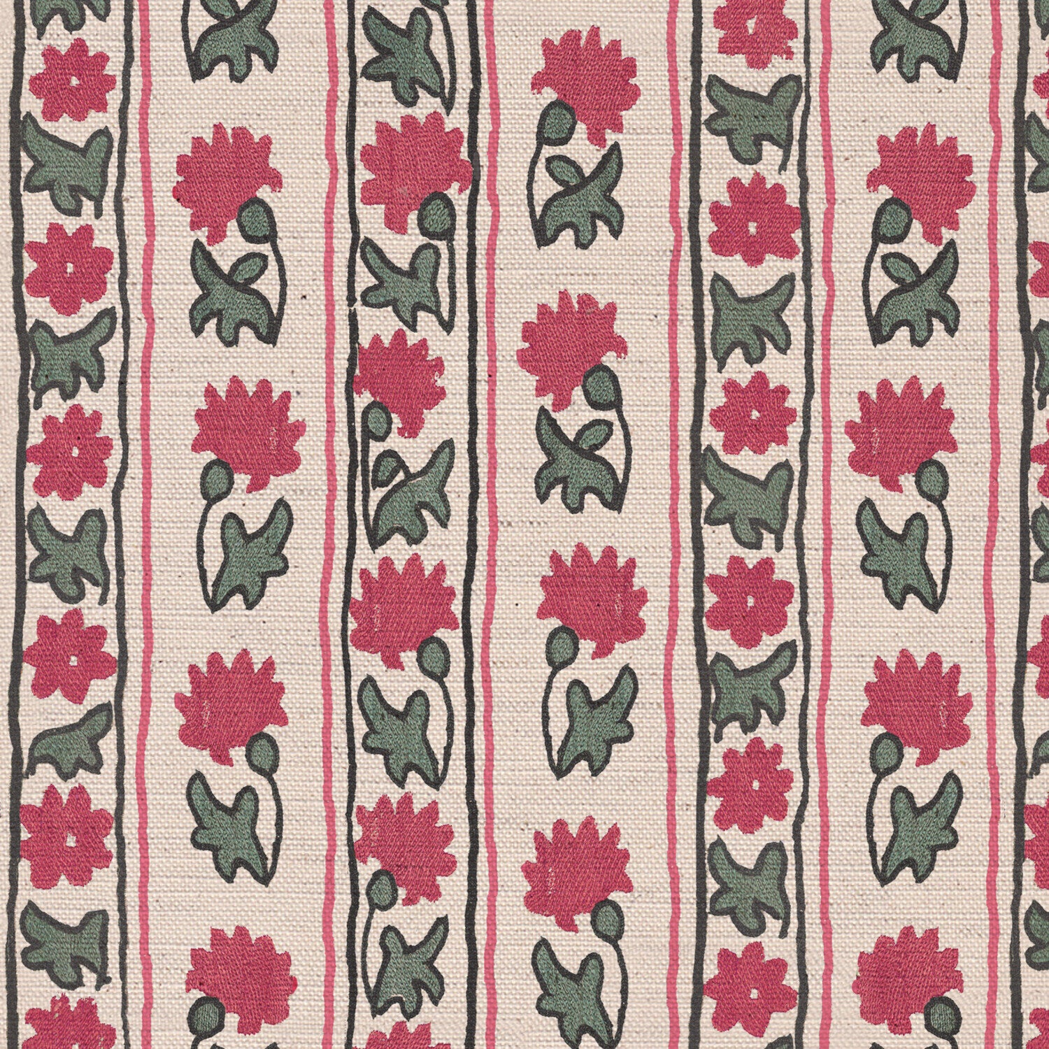 CW: Pink and blue green | BASE: Natural Luxury Linen | HERO