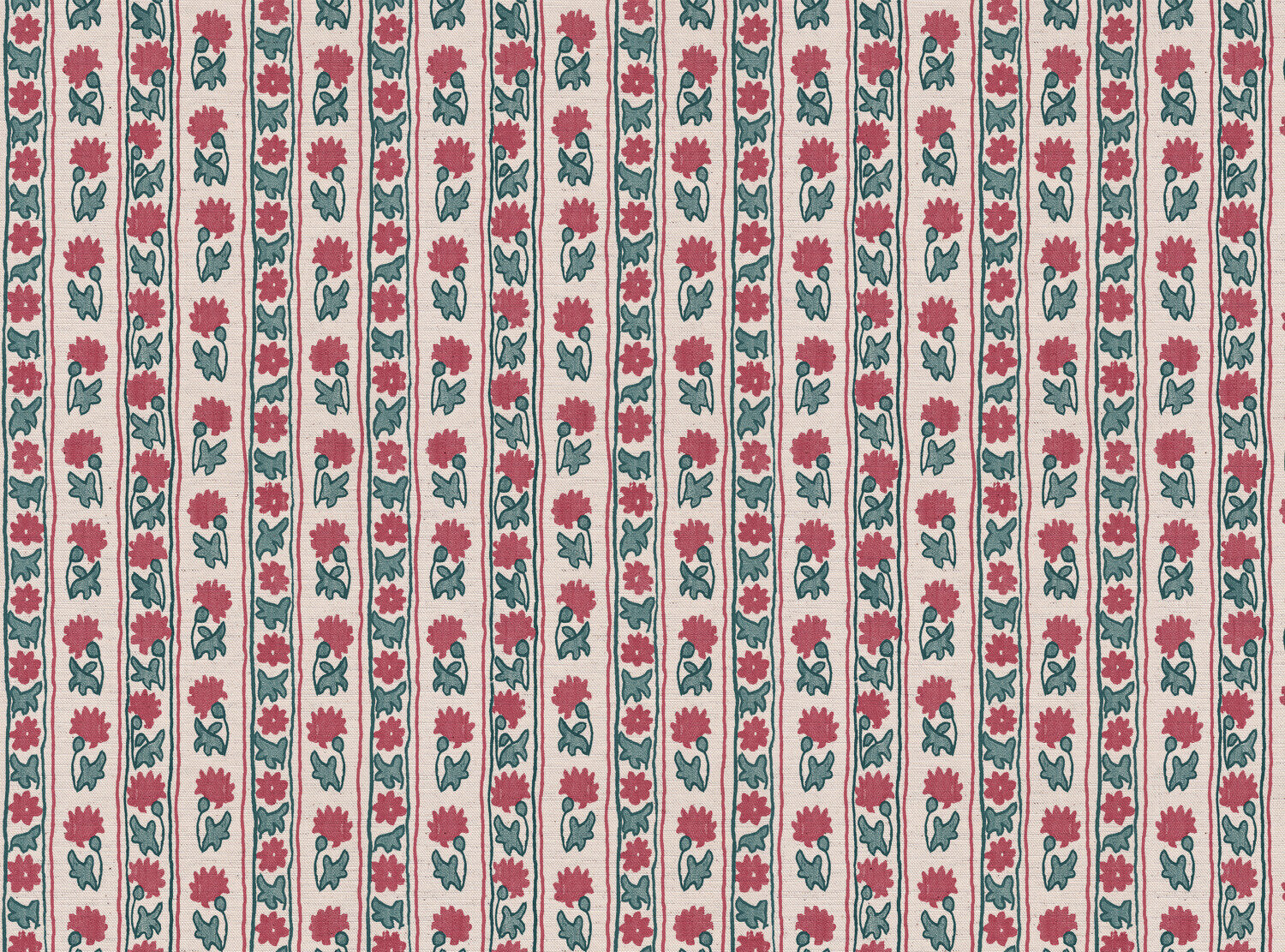 CW: Pink and green blue | BASE: Natural Luxury Linen