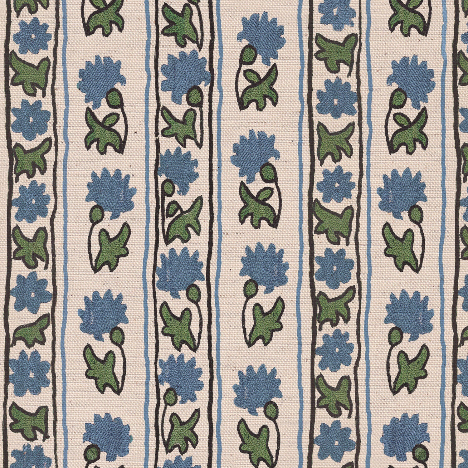 CW: Soft blue and green | BASE: Natural Luxury Linen | HERO