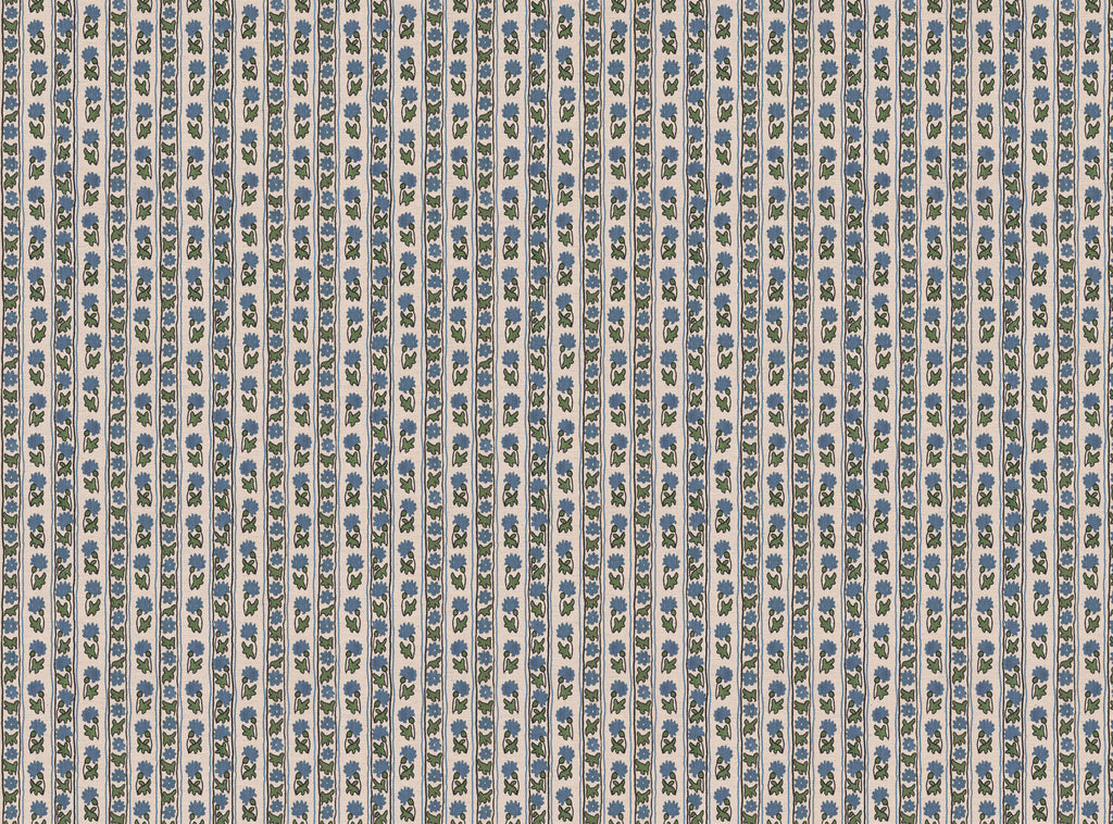 CW: Soft blue and green | BASE: Natural Luxury Linen
