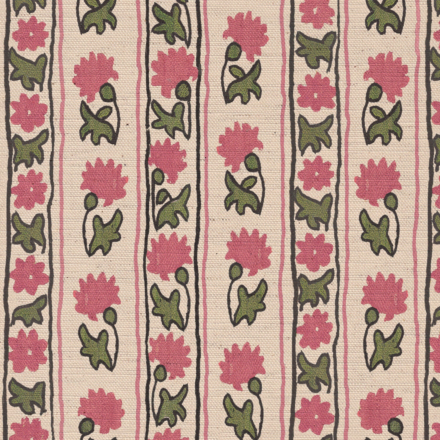 CW: Soft pink and green | BASE: Natural Luxury Linen | HERO