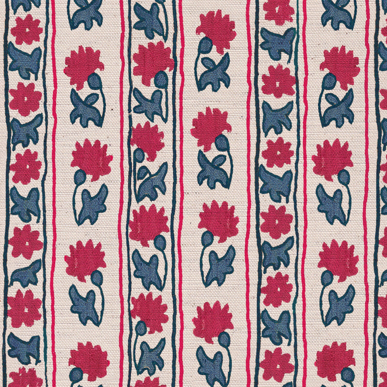 CW: Warm red and blues | BASE: Natural Luxury Linen | HERO