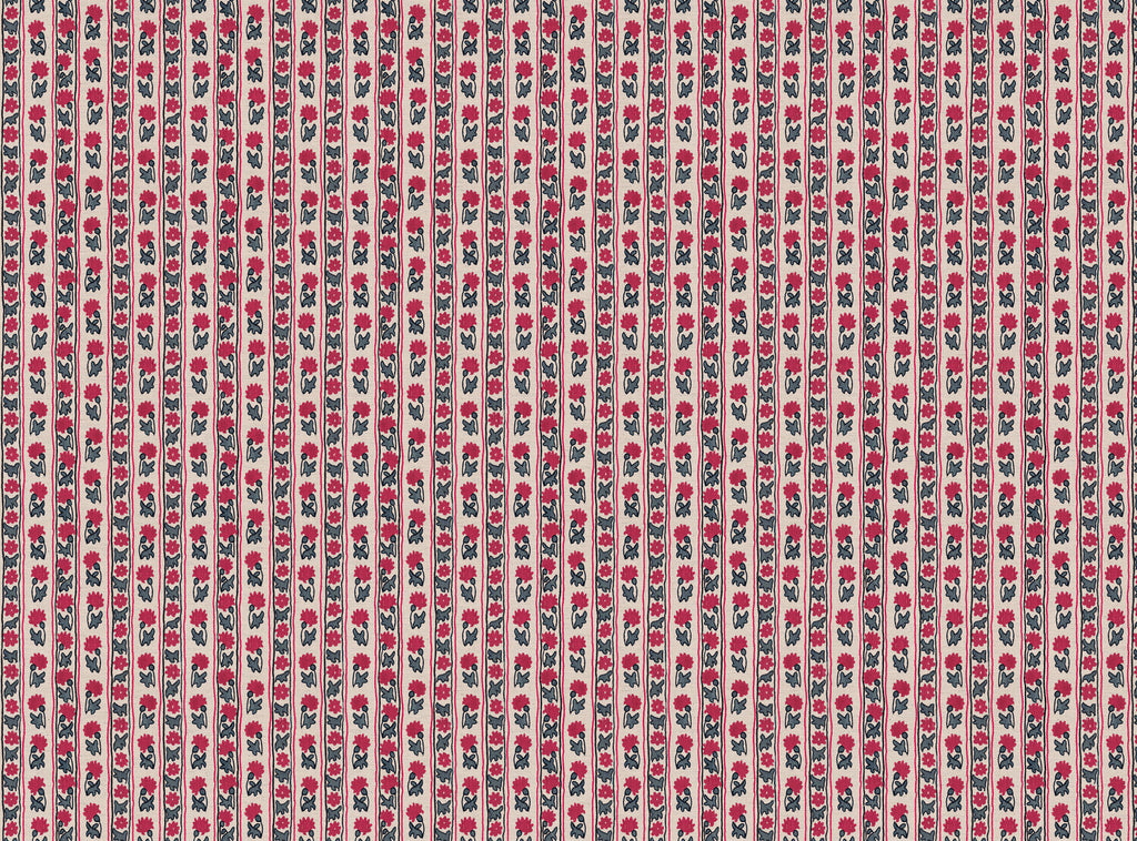 CW: Warm red and grey blue | BASE: Natural Luxury Linen