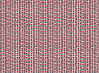 Warm red and grey blue