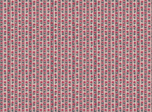 Warm red and grey blue