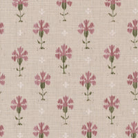 Soft putty pink and green