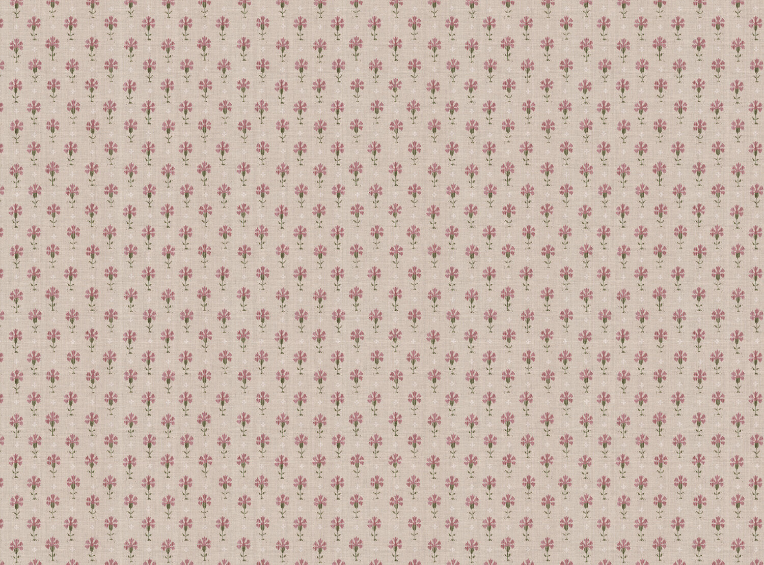 Carnation Ikat Fabric