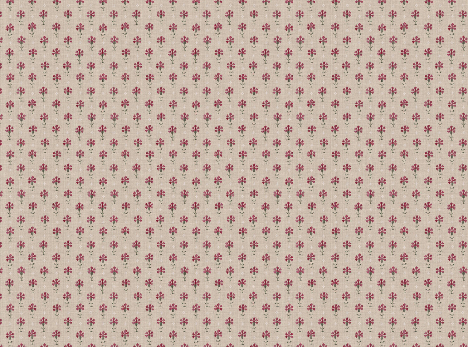 Carnation Ikat Fabric