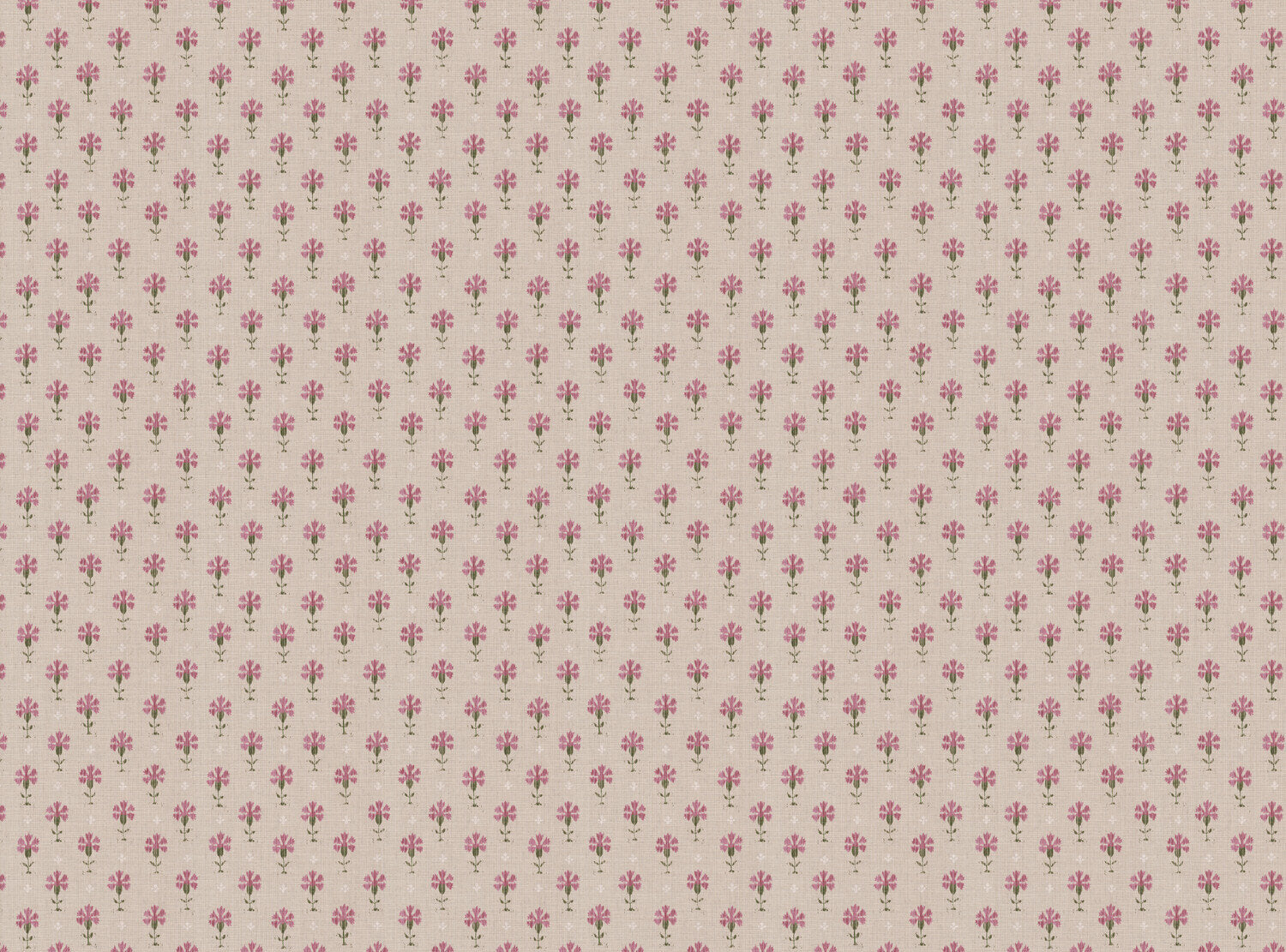 Carnation Ikat Fabric