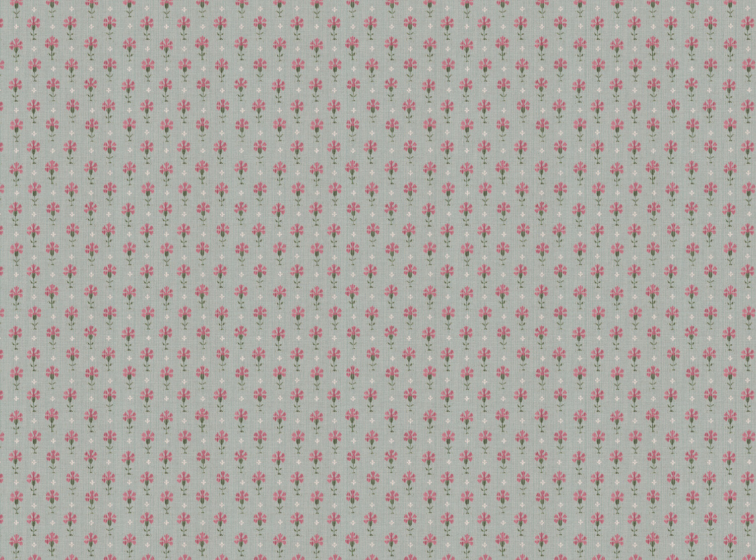 Carnation Ikat Fabric
