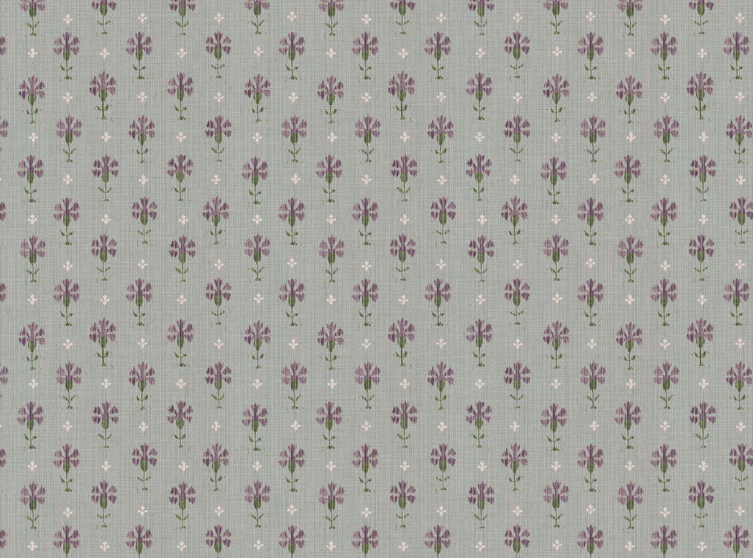 Carnation Ikat Fabric
