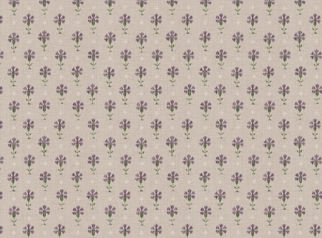 Carnation Ikat Fabric