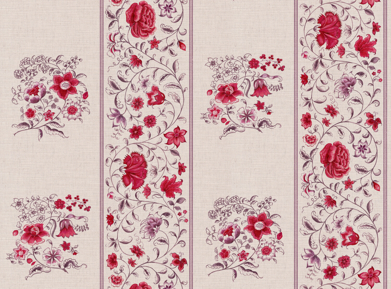 CW: Red and purple | BASE: Mercia Linen