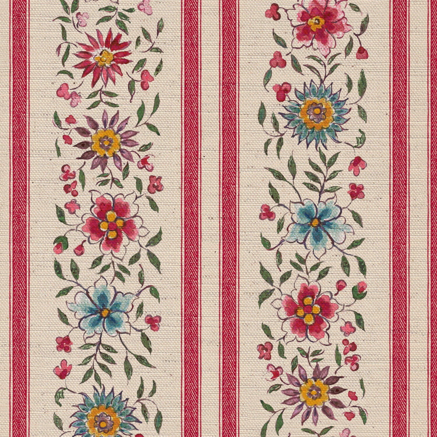 CW: Red | BASE: Natural Luxury Linen | HERO