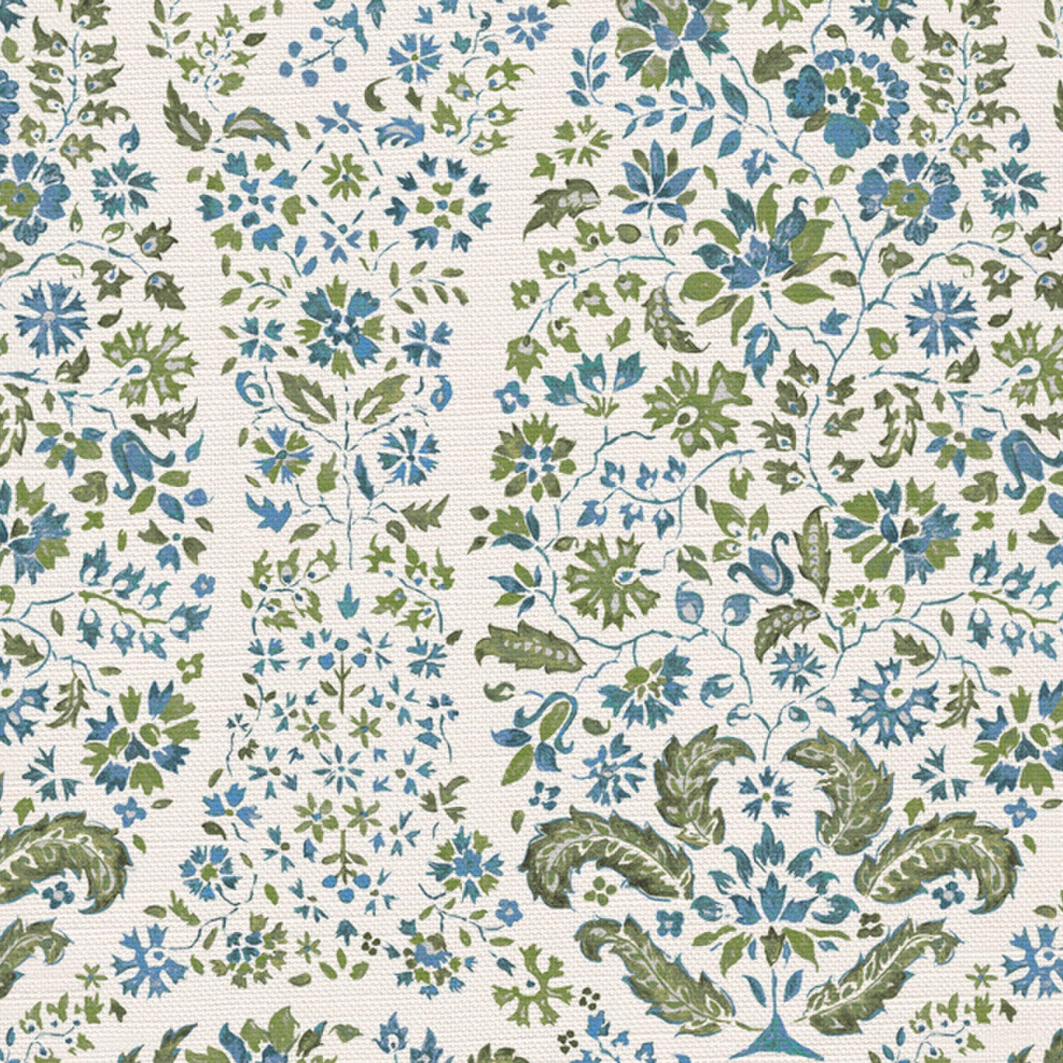CW: Blue and moss green | BASE: Luxury Linen | HERO