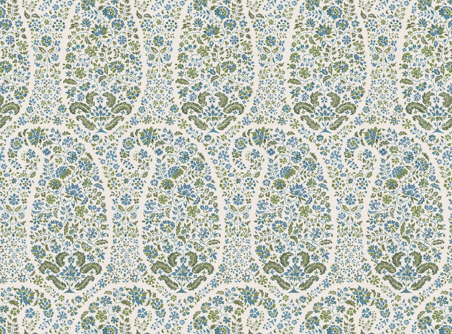CW: Blue and moss green | BASE: Luxury Linen