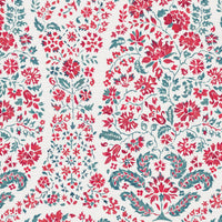 Bright red and blue