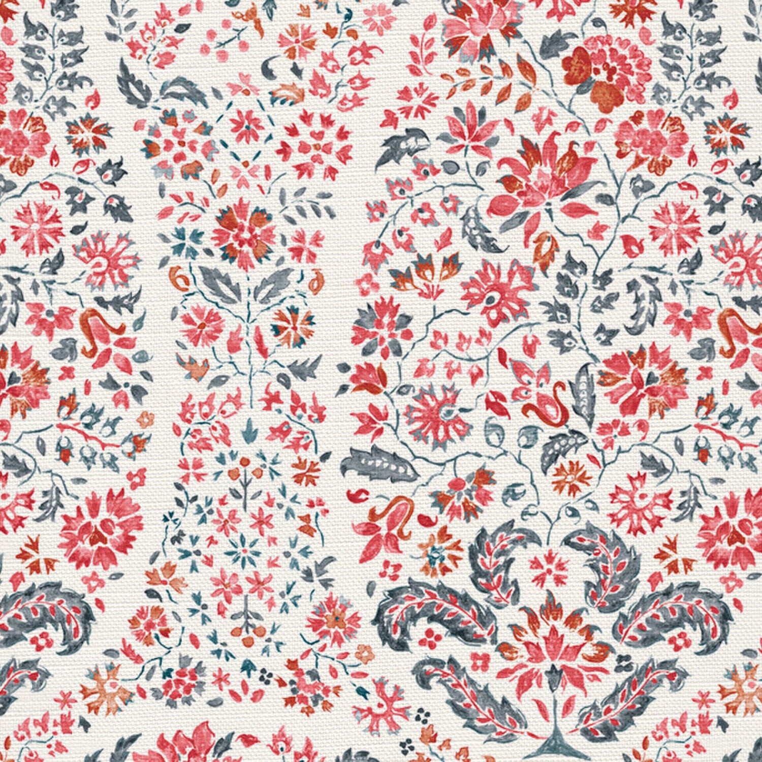 CW: Coral and grey blue | BASE: Luxury Linen | HERO