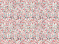 Coral and grey blue
