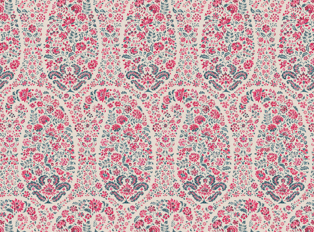 CW: Pinky red and grey blue | BASE: Luxury Linen