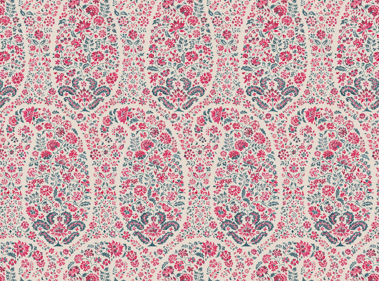 CW: Pinky red and grey blue | BASE: Luxury Linen