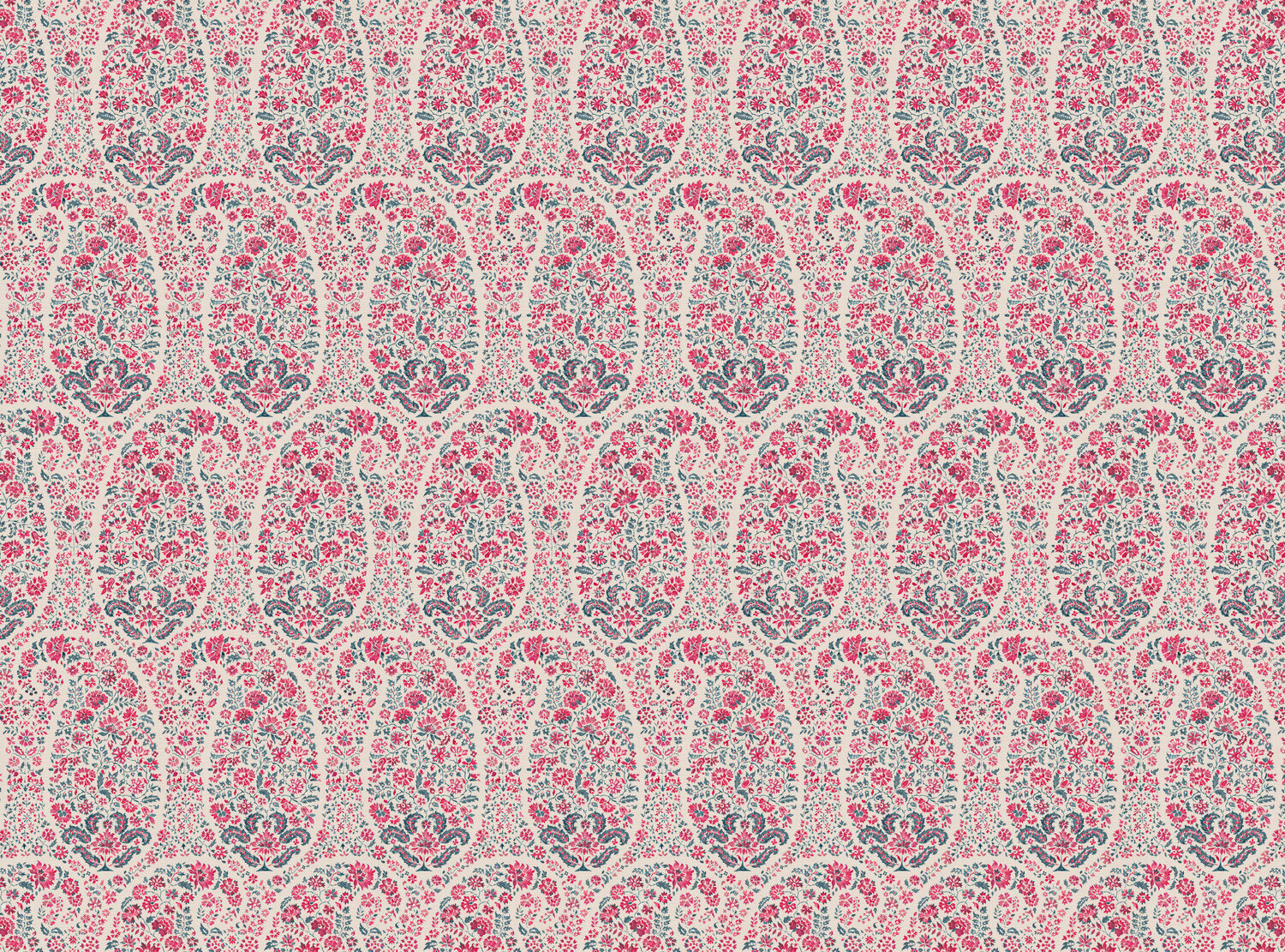 CW: Pinky red and grey blue | BASE: Luxury Linen