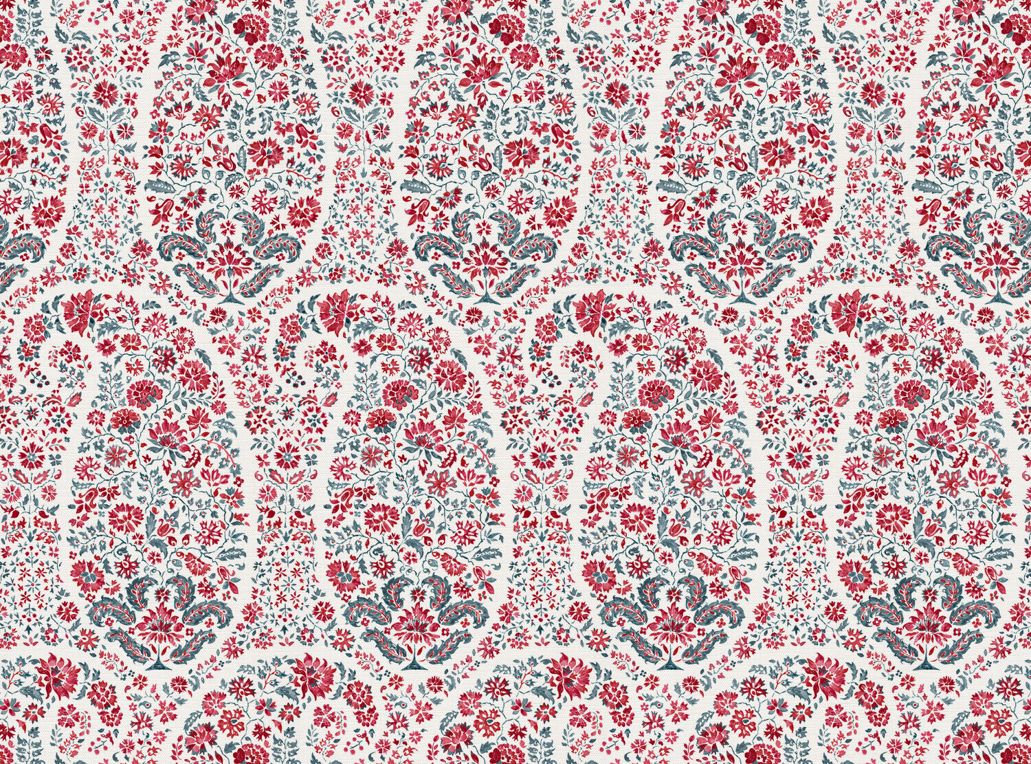 CW: Red and grey blue | BASE: Luxury Linen