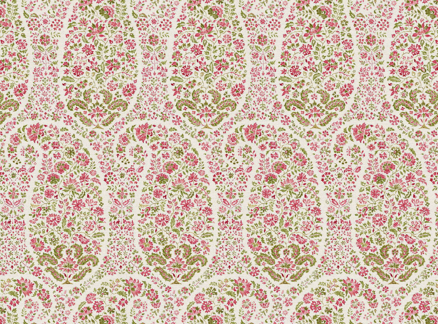 CW: Rouge pink and green | BASE: Luxury Linen