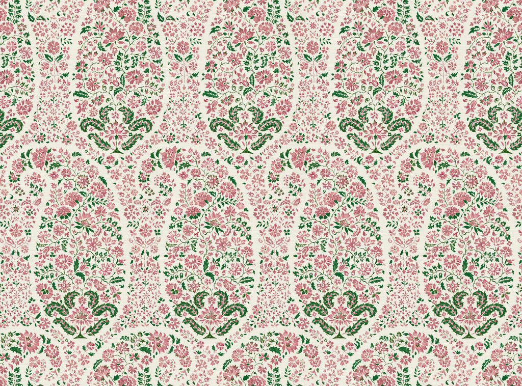 CW: Soft pink and racing green | BASE: Luxury Linen