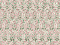 Soft pink and racing green