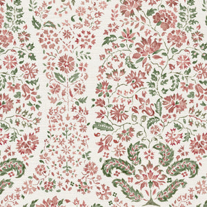 Soft putty pink and grey green