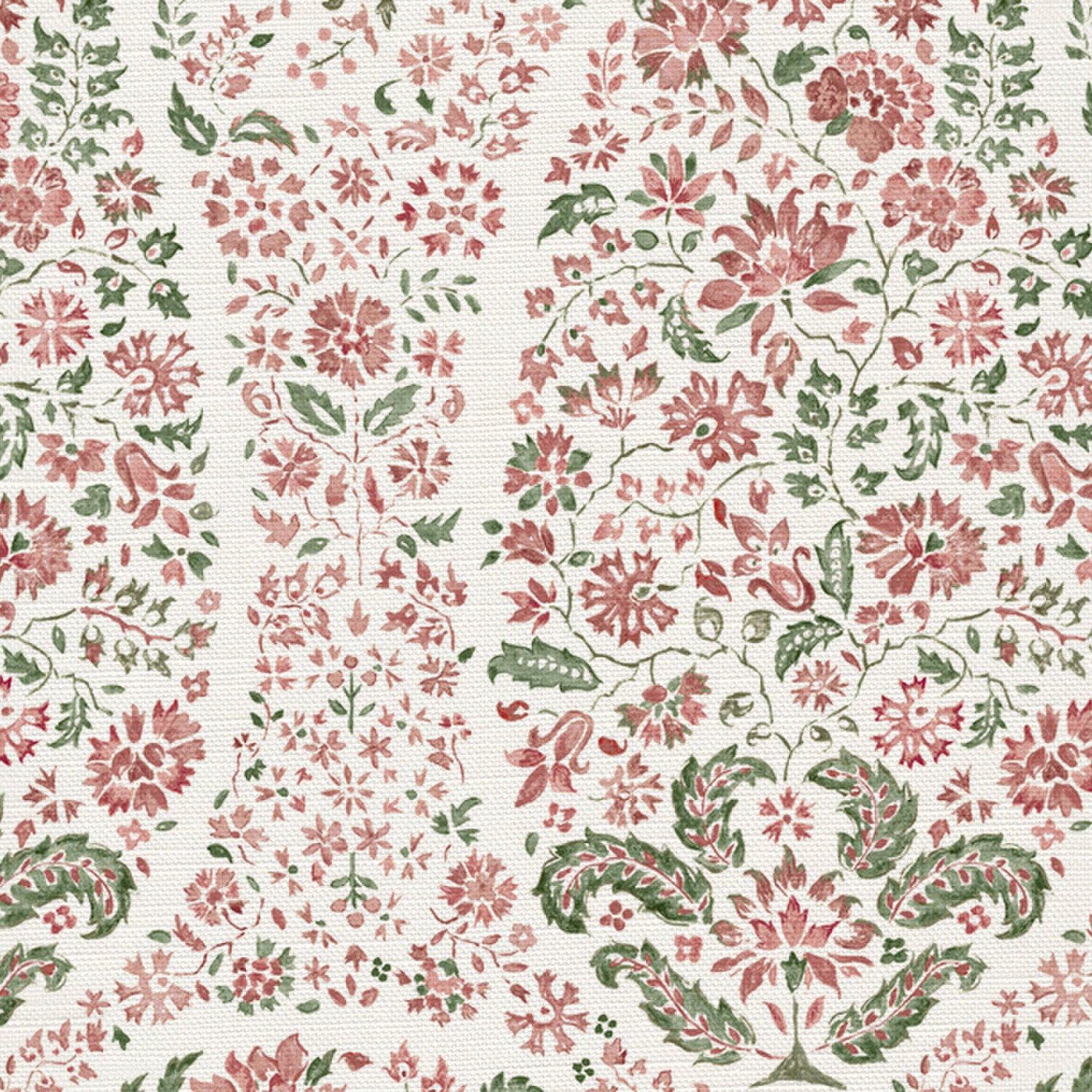 CW: Soft putty pink and grey green | BASE: Luxury Linen | HERO