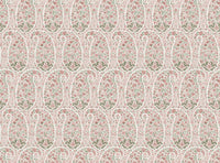 Soft putty pink and grey green