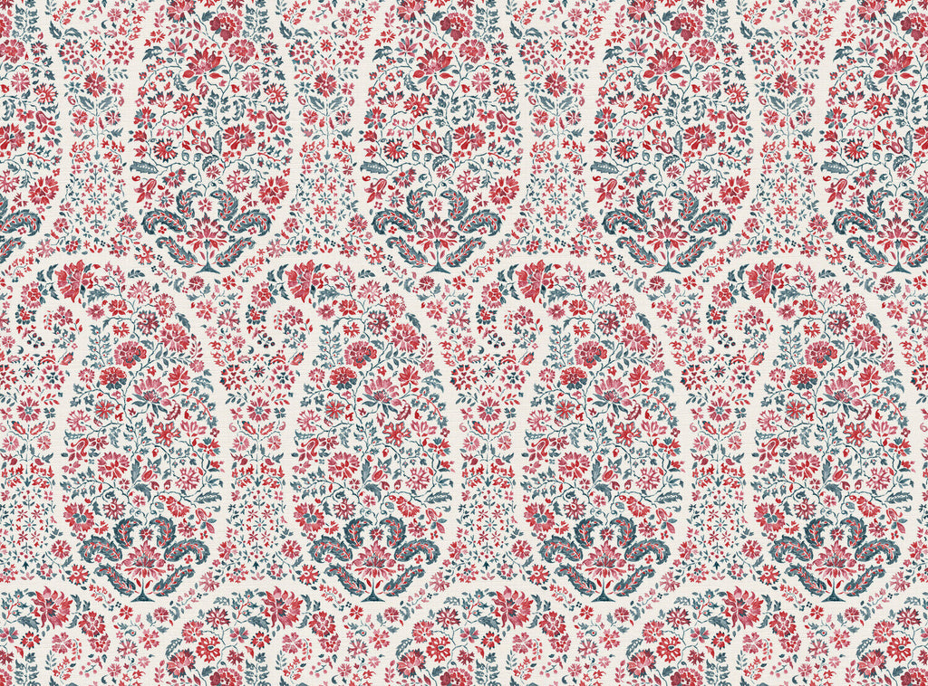 CW: Warm red and grey blue | BASE: Luxury Linen