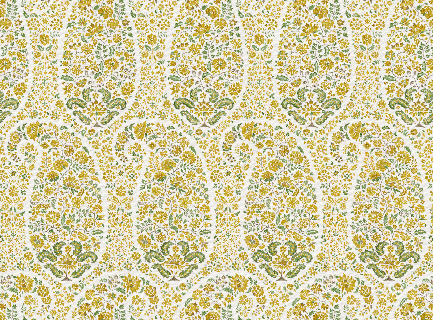 CW: Yellow bluey green | BASE: Luxury Linen