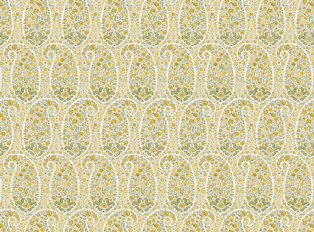 CW: Yellow bluey green | BASE: Luxury Linen