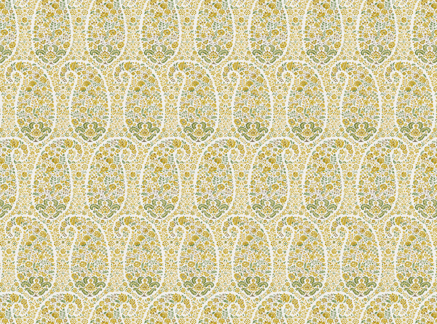 CW: Yellow bluey green | BASE: Luxury Linen