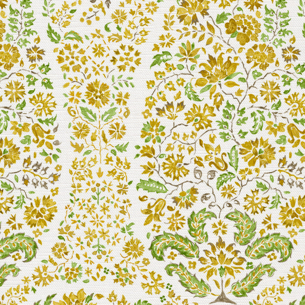 CW: Yellow green white ground | BASE: Luxury Linen | HERO
