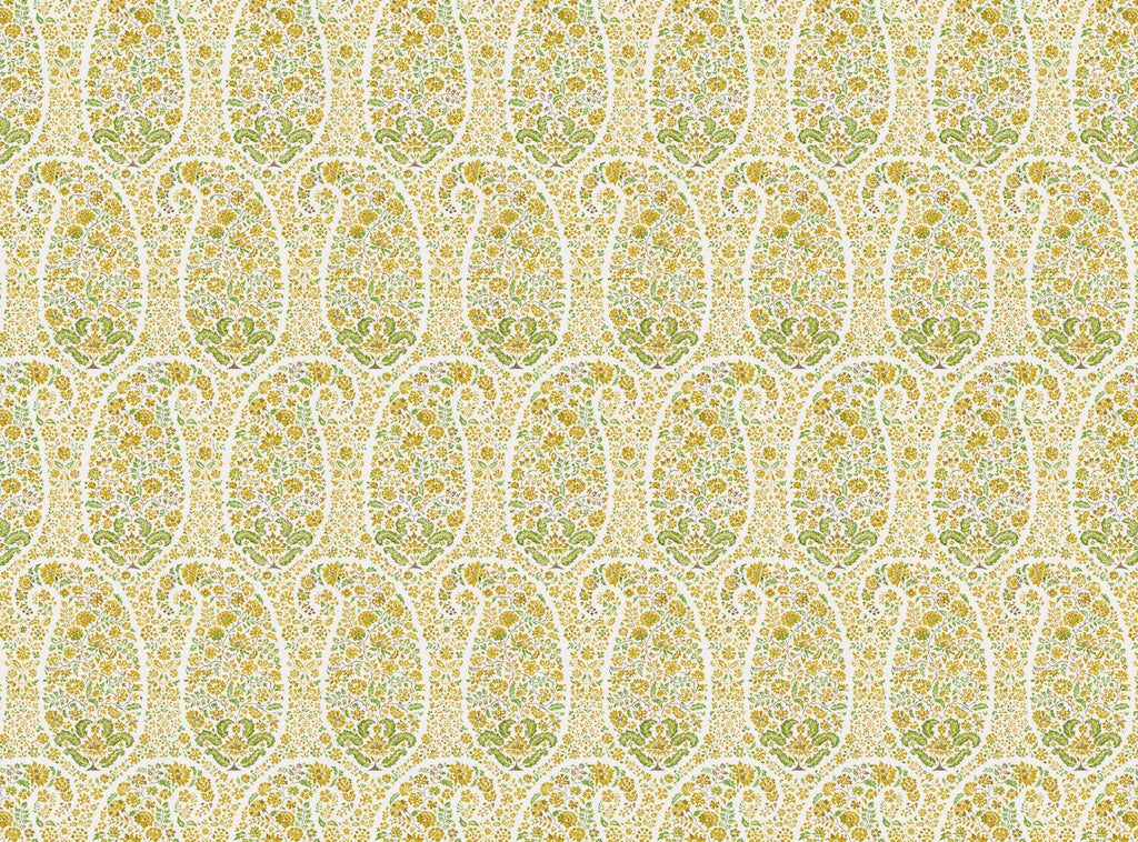 CW: Yellow green white ground | BASE: Luxury Linen