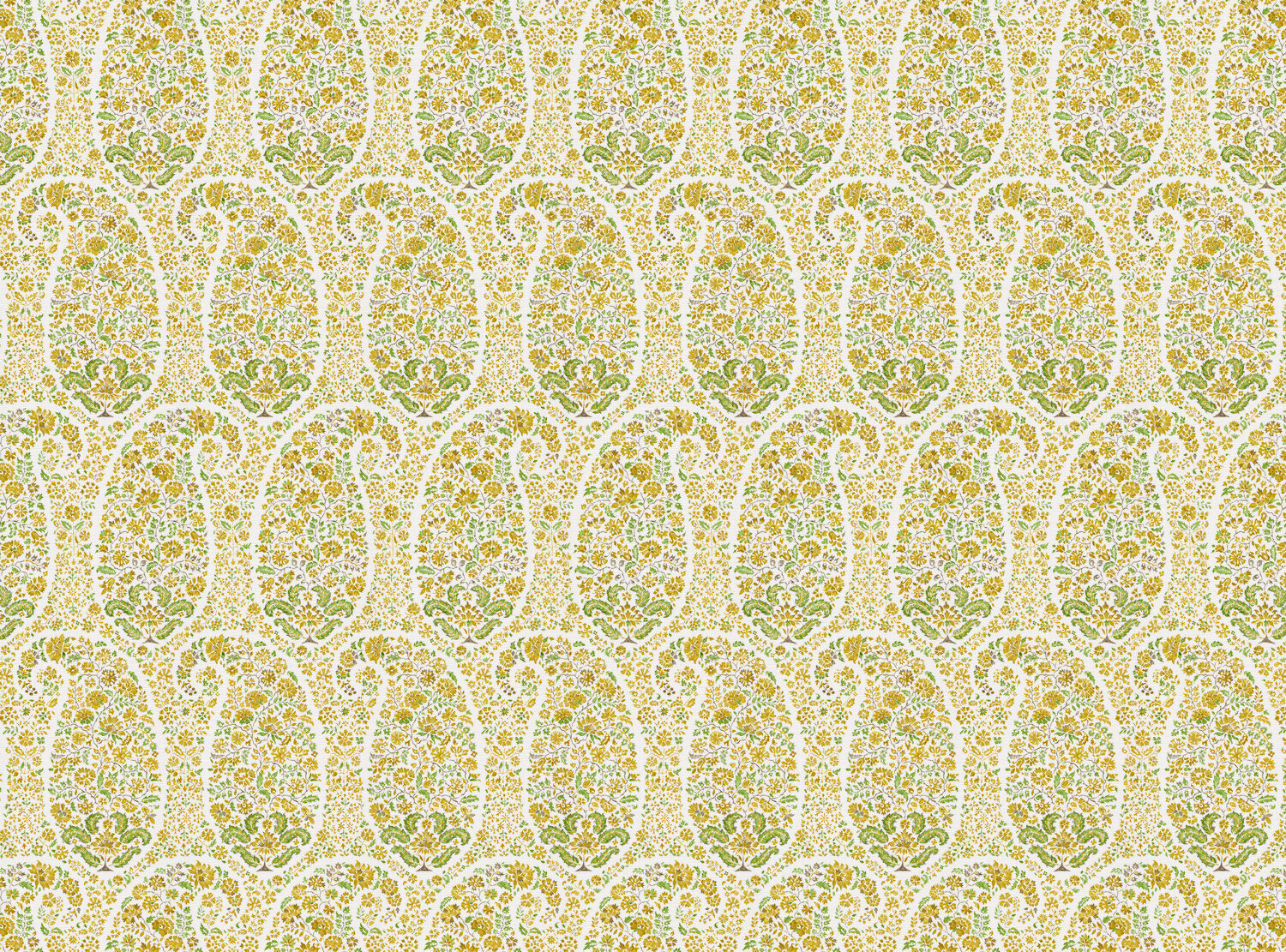 CW: Yellow green white ground | BASE: Luxury Linen