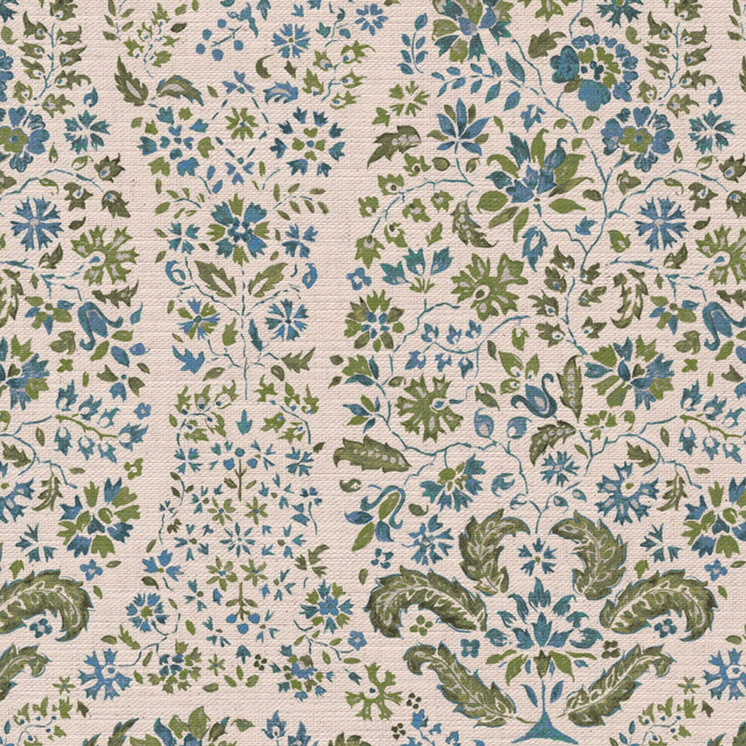 CW: Blue and moss green | BASE: Mercia Linen | HERO