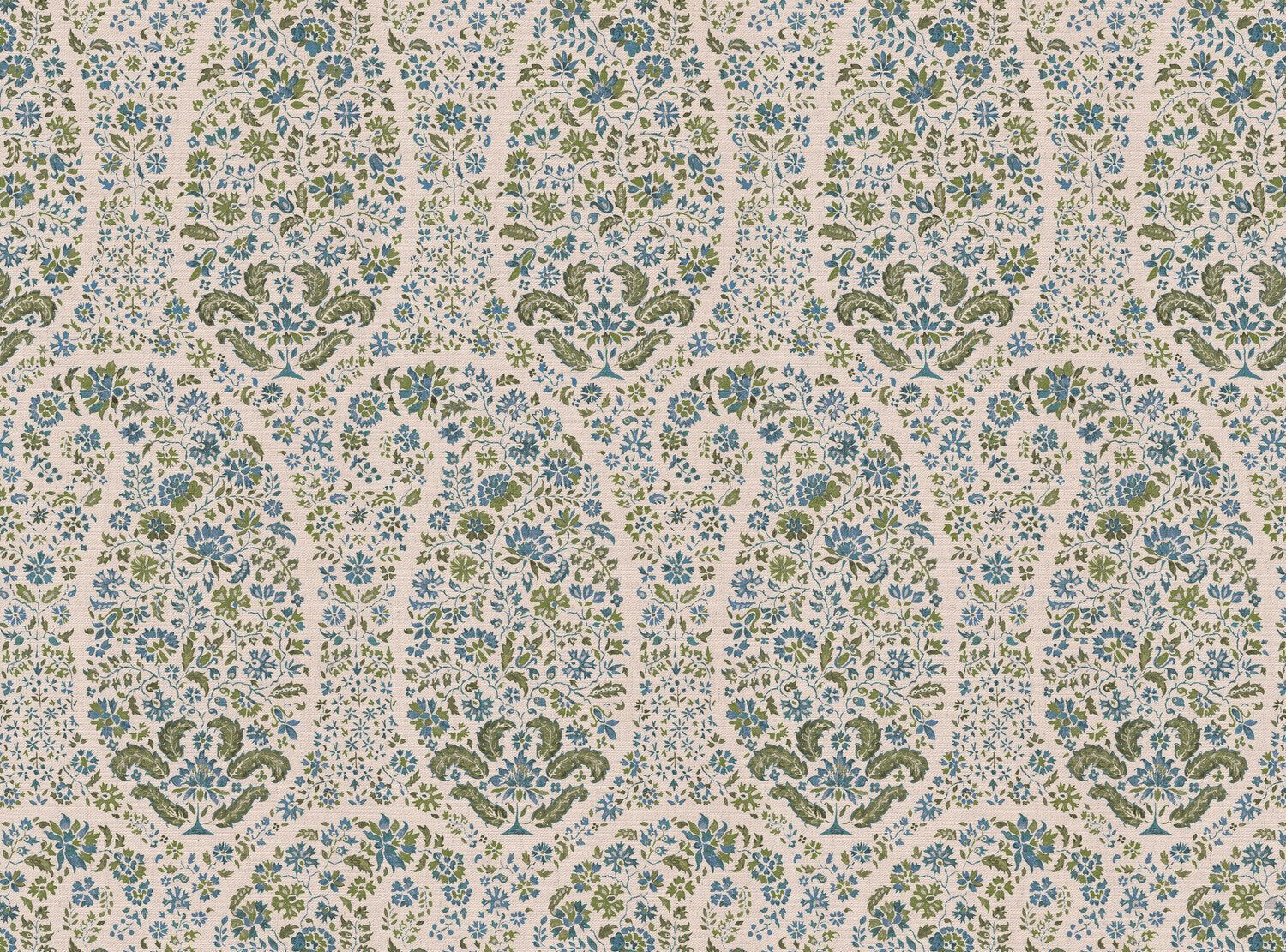 CW: Blue and moss green | BASE: Mercia Linen