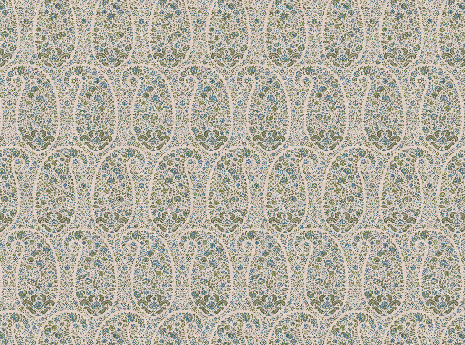 CW: Blue and moss green | BASE: Mercia Linen