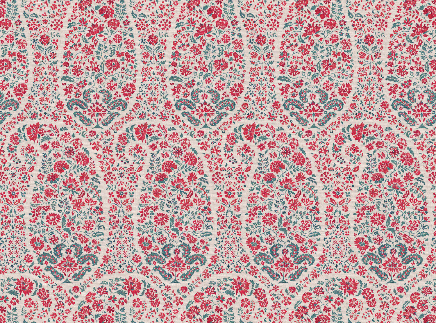 CW: Bright red and blue | BASE: Mercia Linen