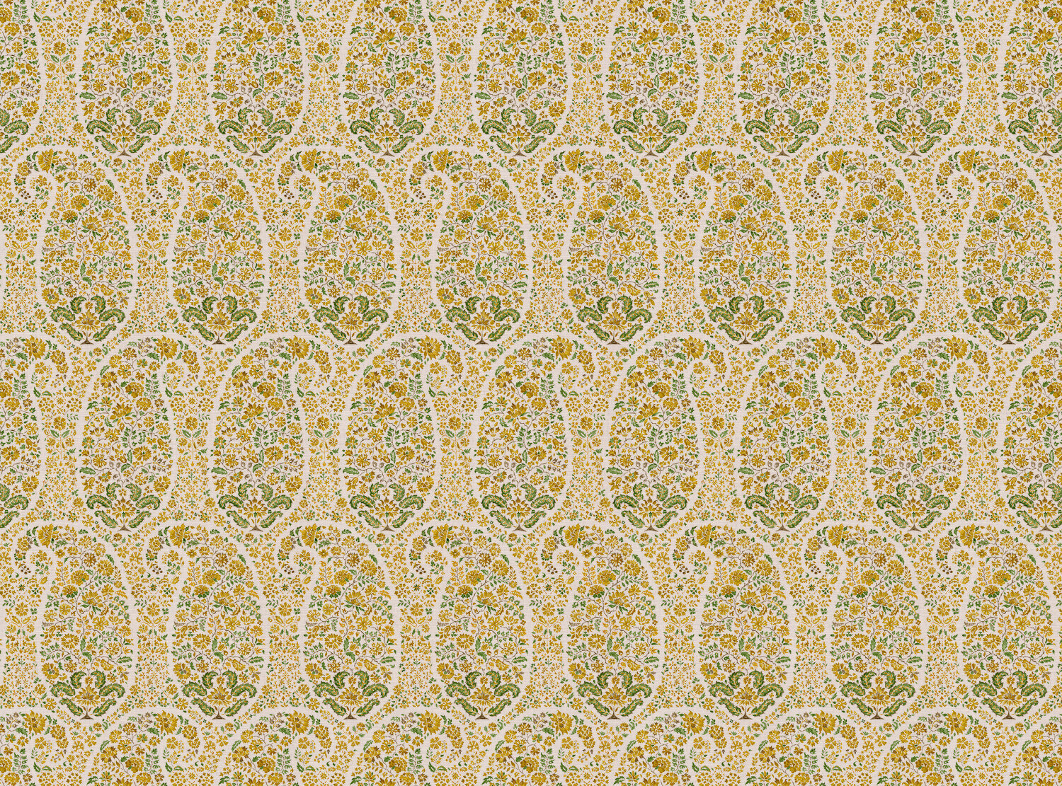 CW: Golden yellow and green | BASE: Mercia Linen